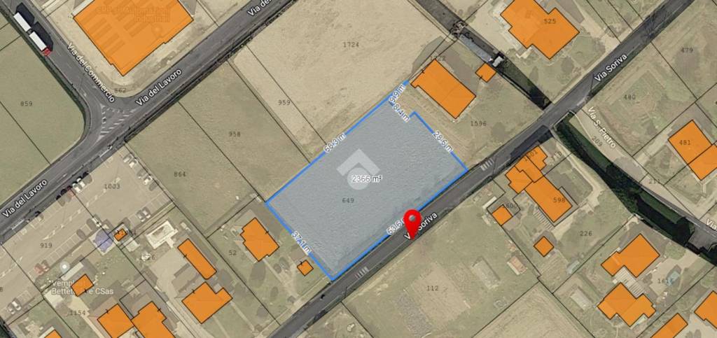 terreno edificabile in vendita a Vigodarzere in zona Saletto