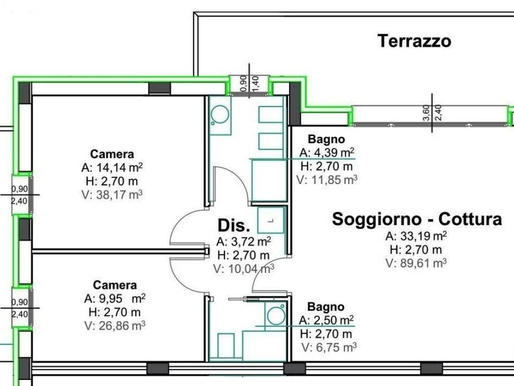 appartamento in vendita a Vigodarzere