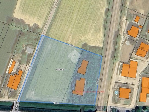 terreno agricolo in vendita a Vigodarzere in zona Terraglione