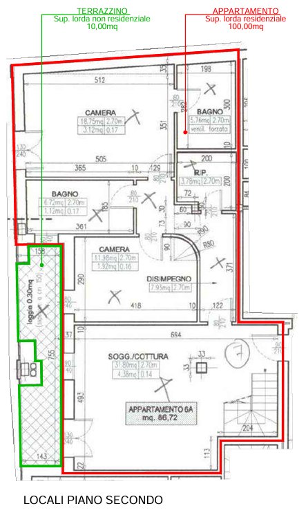 appartamento in vendita a Vigodarzere