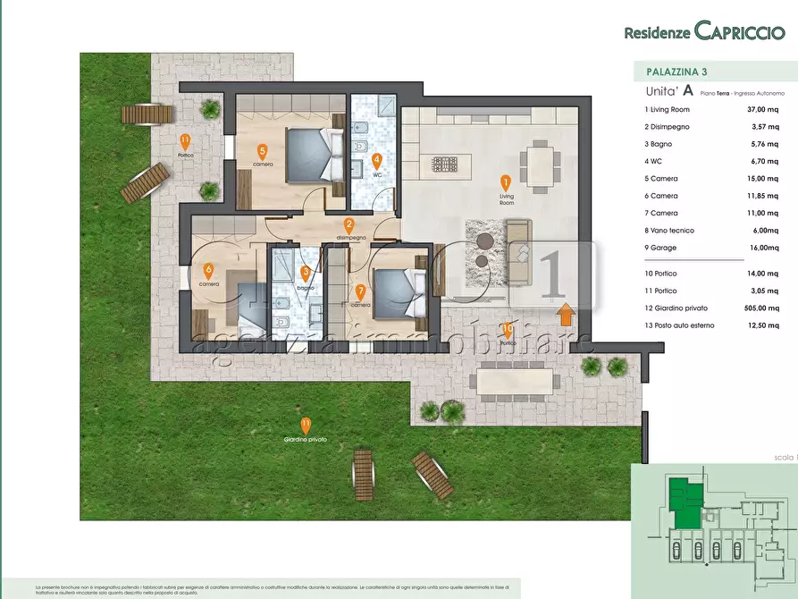 appartamento in vendita a Vigonza