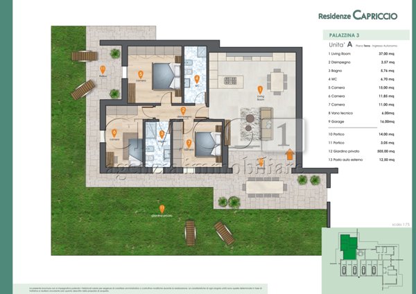 appartamento in vendita a Vigonza