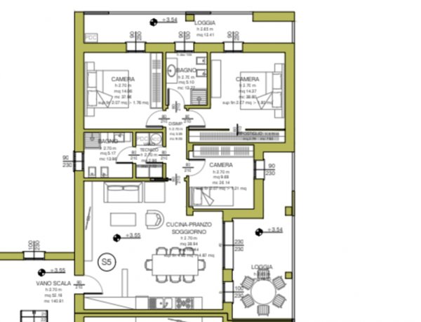 appartamento in vendita a Vigonza in zona Perarolo