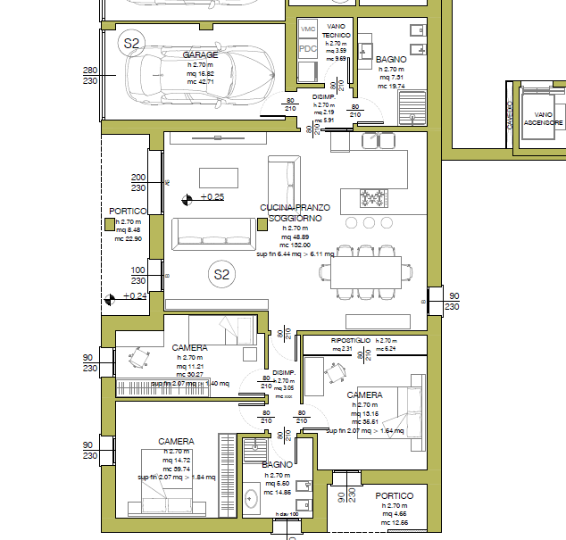 appartamento in vendita a Vigonza in zona Peraga