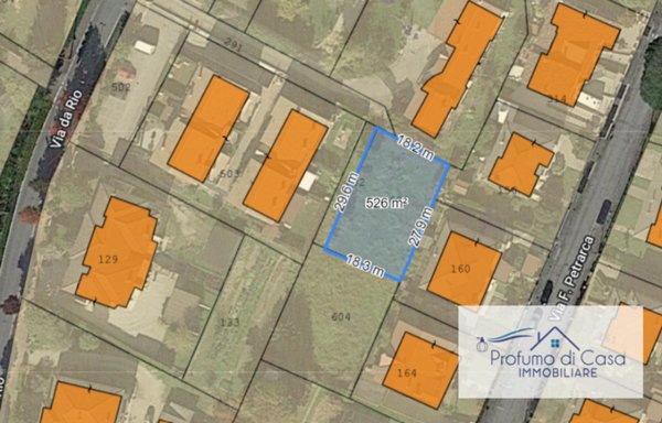 terreno edificabile in vendita a Due Carrare in zona Carrara Santo Stefano