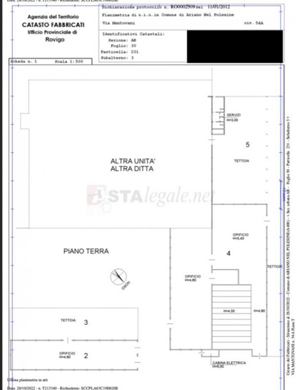 terreno edificabile in vendita ad Ariano nel Polesine