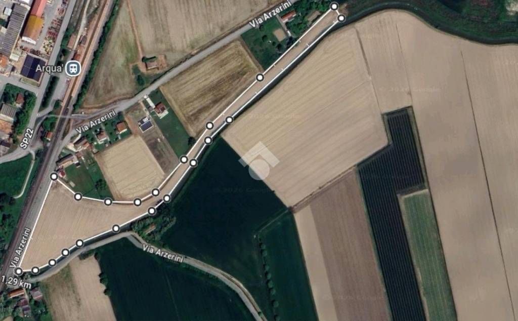 terreno agricolo in vendita ad Arquà Polesine in zona Valmolin