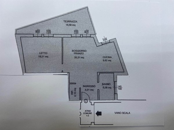 appartamento in vendita a Badia Polesine