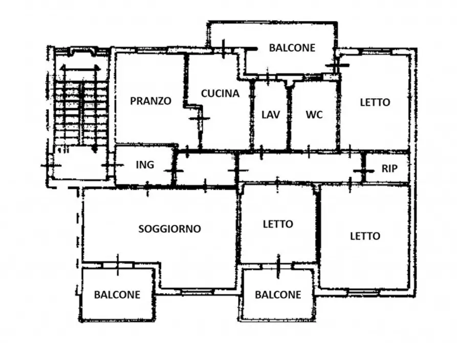 mansarda in vendita a Badia Polesine