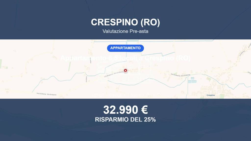 appartamento in vendita a Crespino in zona Arginello