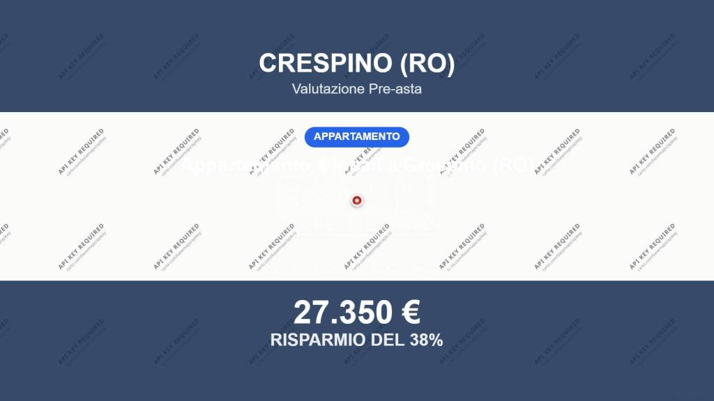 appartamento in vendita a Crespino in zona Arginello