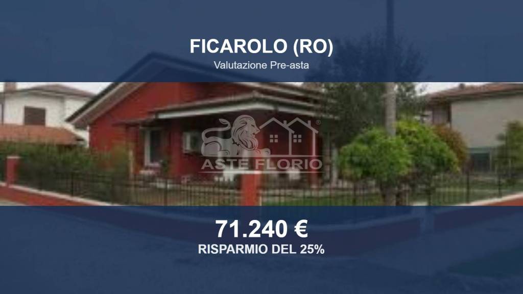 casa indipendente in vendita a Ficarolo
