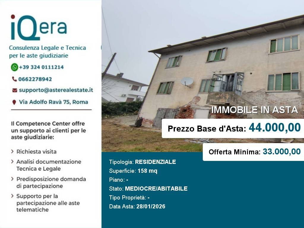 appartamento in vendita a Frassinelle Polesine