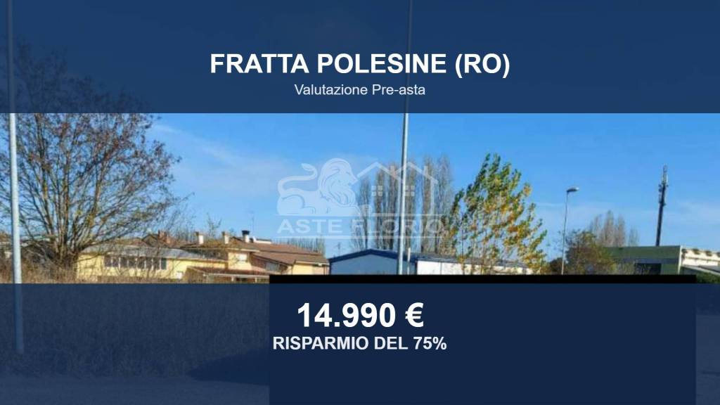 terreno edificabile in vendita a Fratta Polesine