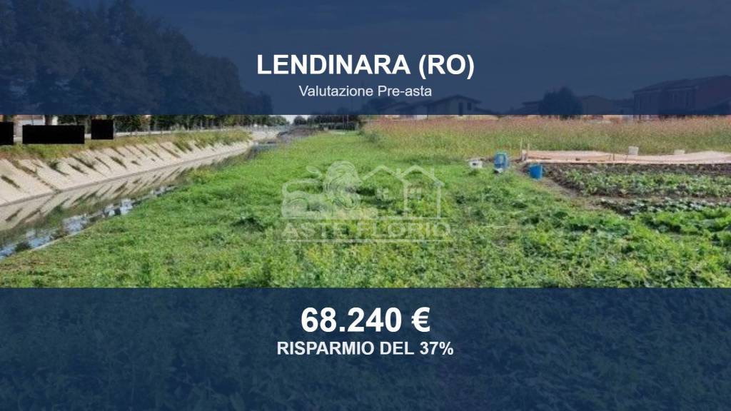 terreno agricolo in vendita a Lendinara in zona Saguedo