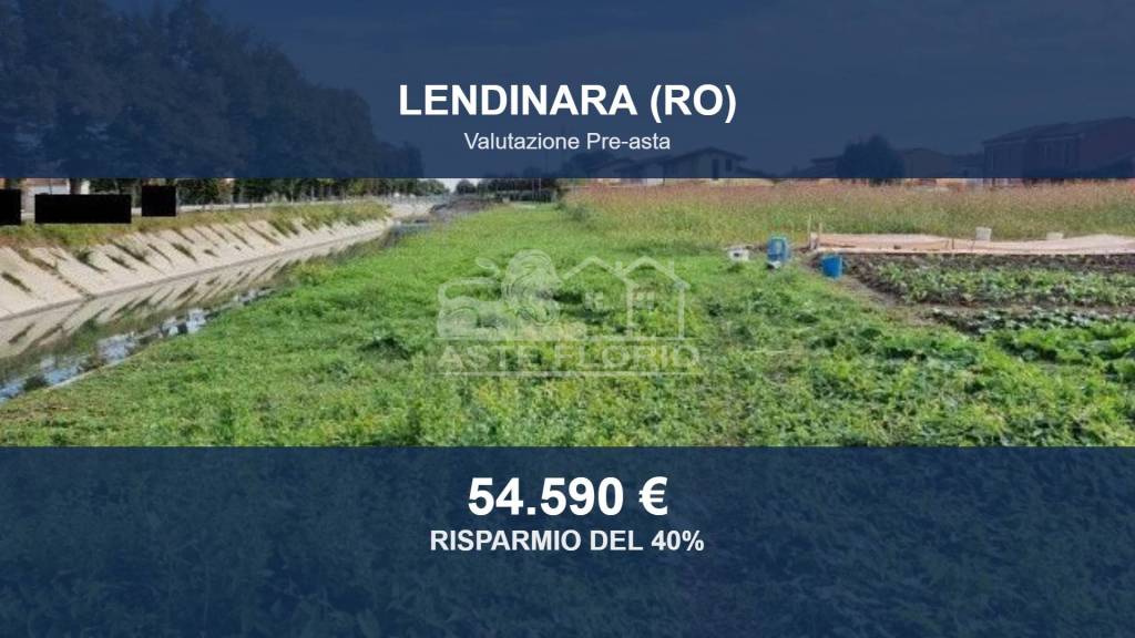 terreno agricolo in vendita a Lendinara in zona Saguedo