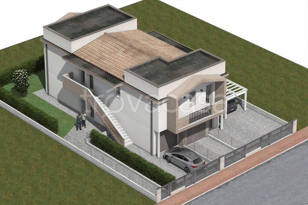 casa semindipendente in vendita ad Occhiobello