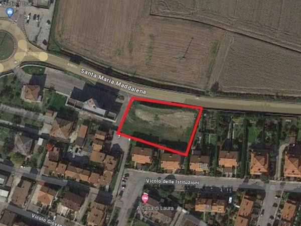 terreno edificabile in vendita ad Occhiobello in zona Santa Maria Maddalena