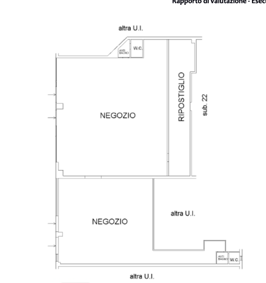 negozio in vendita ad Occhiobello