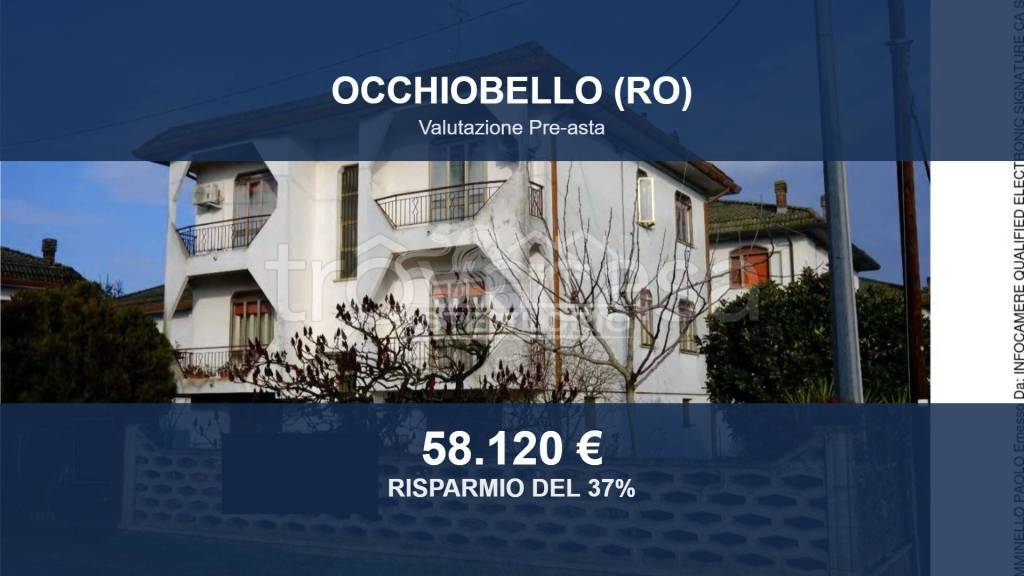 appartamento in vendita ad Occhiobello
