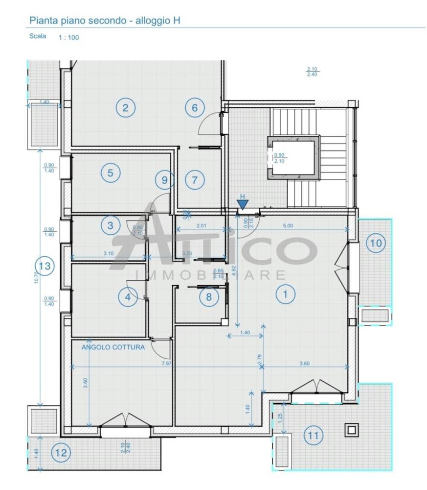 appartamento in vendita a Rovigo in zona Centro Storico