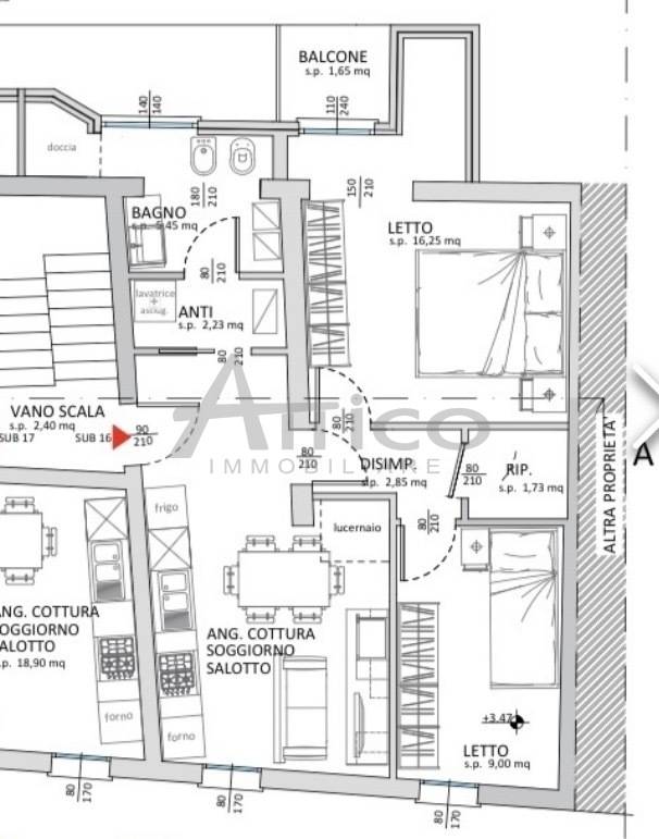 appartamento in vendita a Rovigo in zona Centro Storico