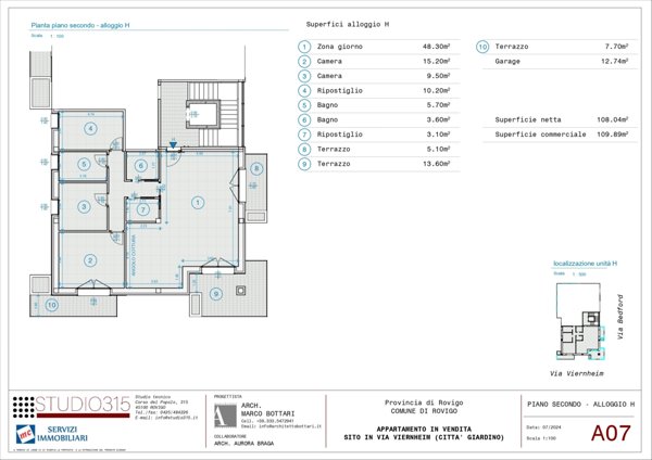 appartamento in vendita a Rovigo