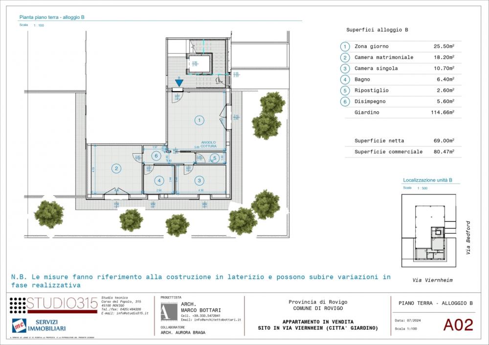 appartamento in vendita a Rovigo