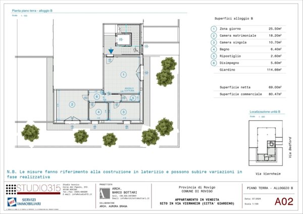 appartamento in vendita a Rovigo in zona San Bartolomeo