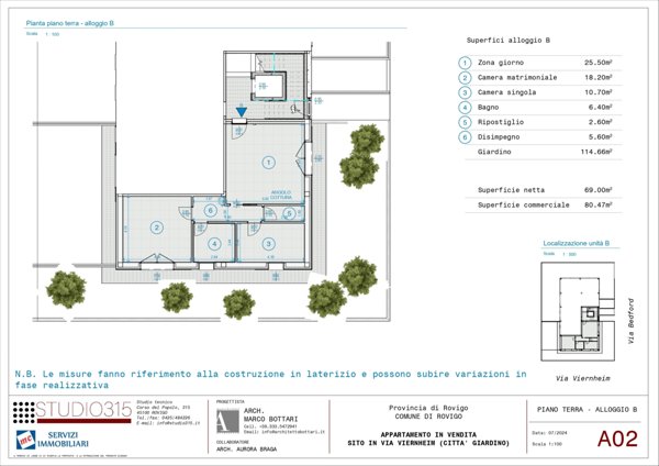 appartamento in vendita a Rovigo
