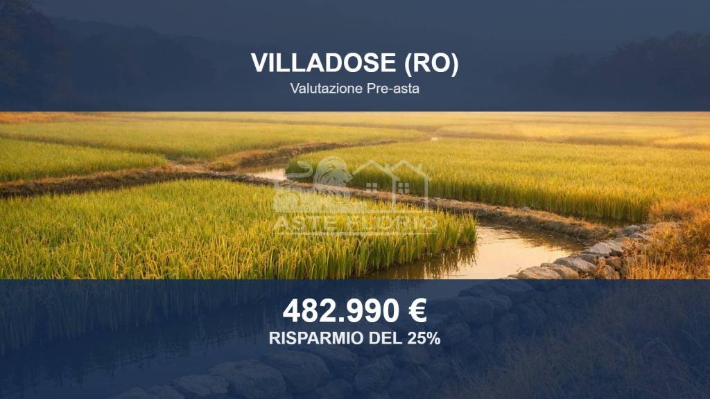 terreno edificabile in vendita a Villadose in zona Cambio