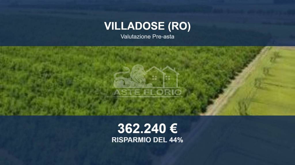 terreno agricolo in vendita a Villadose in zona Cambio