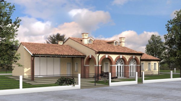 casa indipendente in vendita a Villanova del Ghebbo in zona Bornio