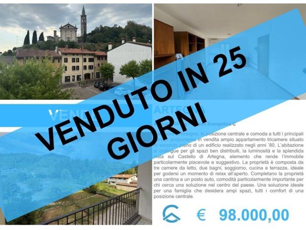 appartamento in vendita ad Artegna in zona Sornico