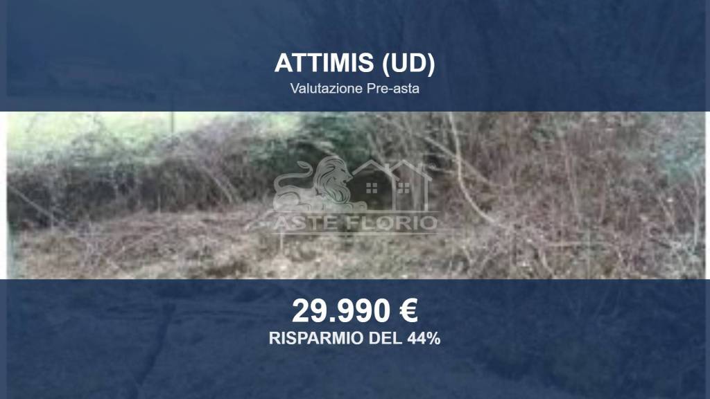 terreno agricolo in vendita ad Attimis in zona Racchiuso