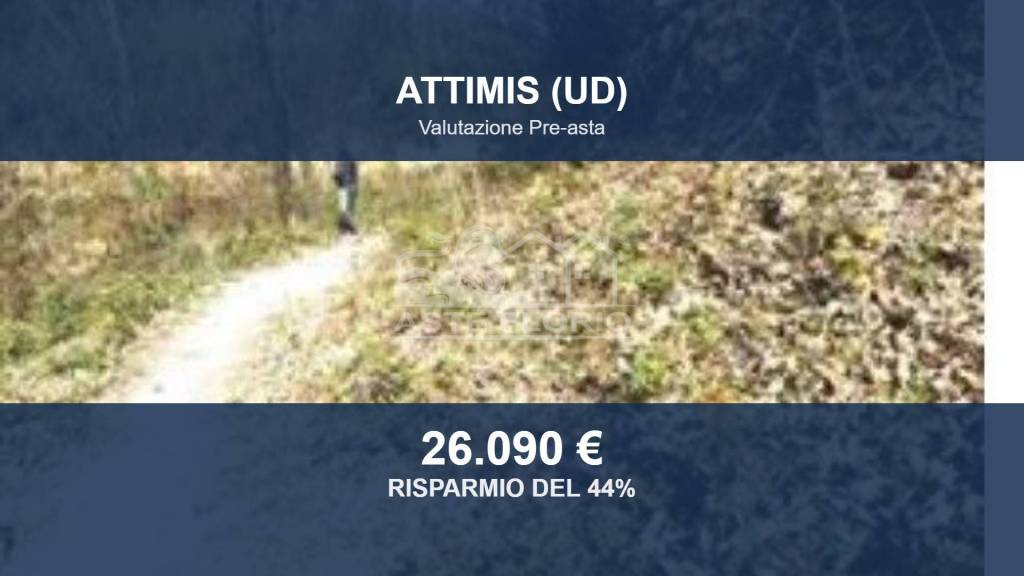 terreno agricolo in vendita ad Attimis in zona Forame