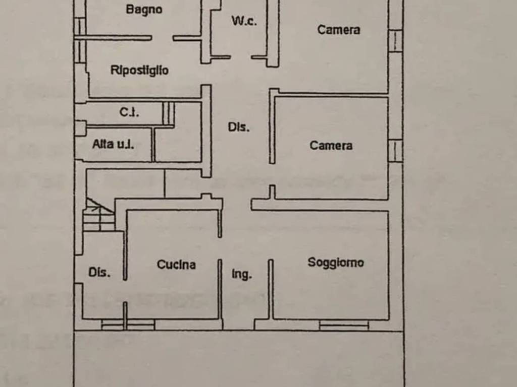 appartamento in vendita a Bagnaria Arsa in zona Sevegliano