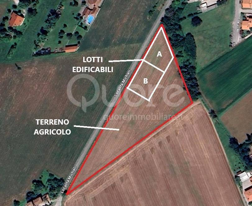 terreno edificabile in vendita a Bagnaria Arsa in zona Privano