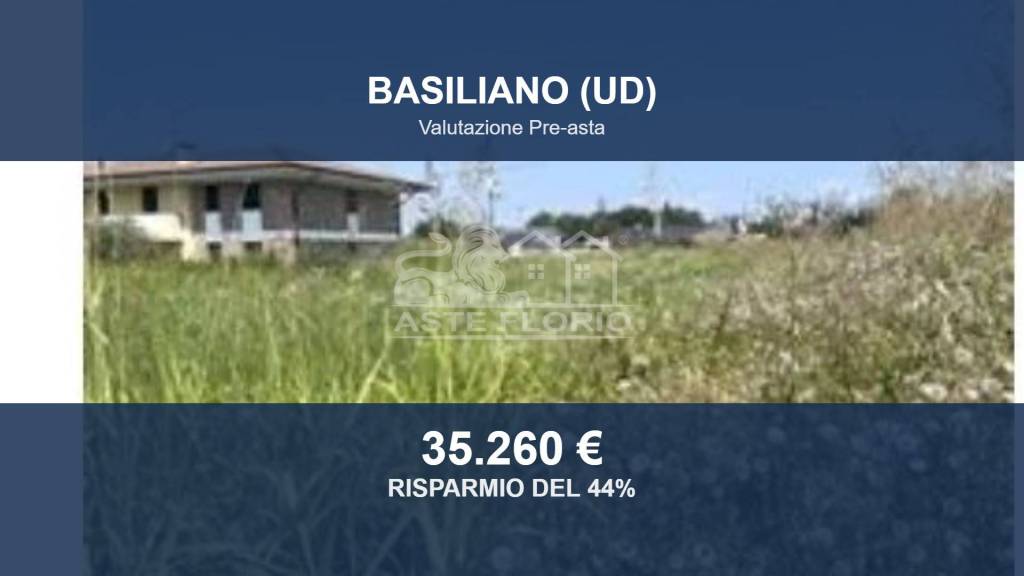 terreno in vendita a Basiliano