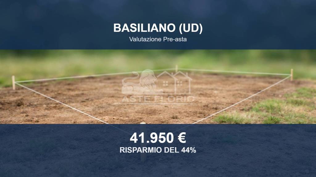terreno in vendita a Basiliano