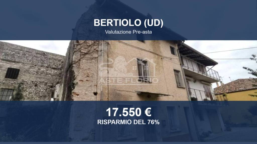 casa indipendente in vendita a Bertiolo in zona Pozzecco
