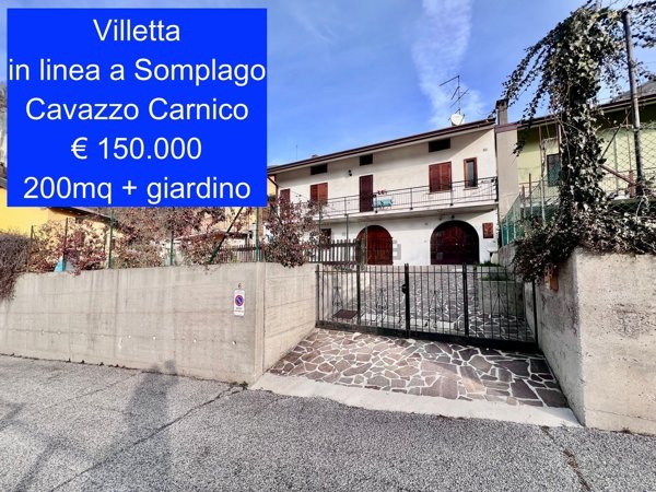 casa indipendente in vendita a Cavazzo Carnico in zona Somplago