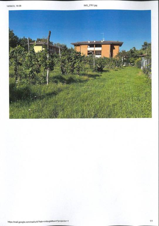 terreno edificabile in vendita a Cervignano del Friuli in zona Muscoli