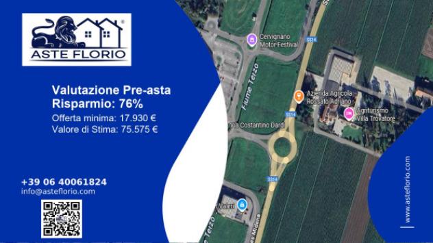 terreno agricolo in vendita a Cervignano del Friuli