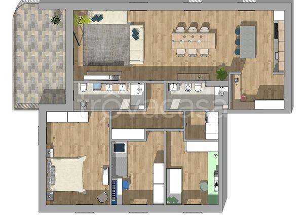 appartamento in vendita a Cervignano del Friuli