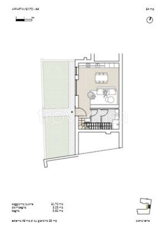 appartamento in vendita a Cervignano del Friuli