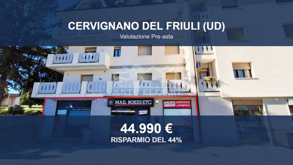 negozio in vendita a Cervignano del Friuli