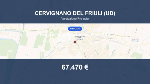 negozio in vendita a Cervignano del Friuli in zona Pradiziolo