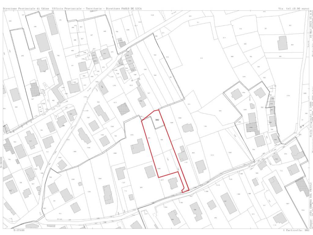 terreno in vendita a Gemona del Friuli in zona Piovega