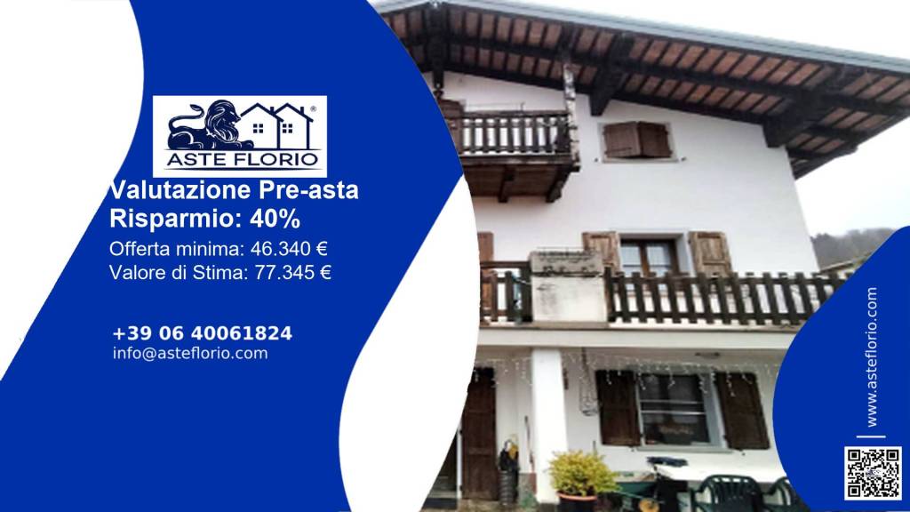 appartamento in vendita a Lusevera in zona Villanova